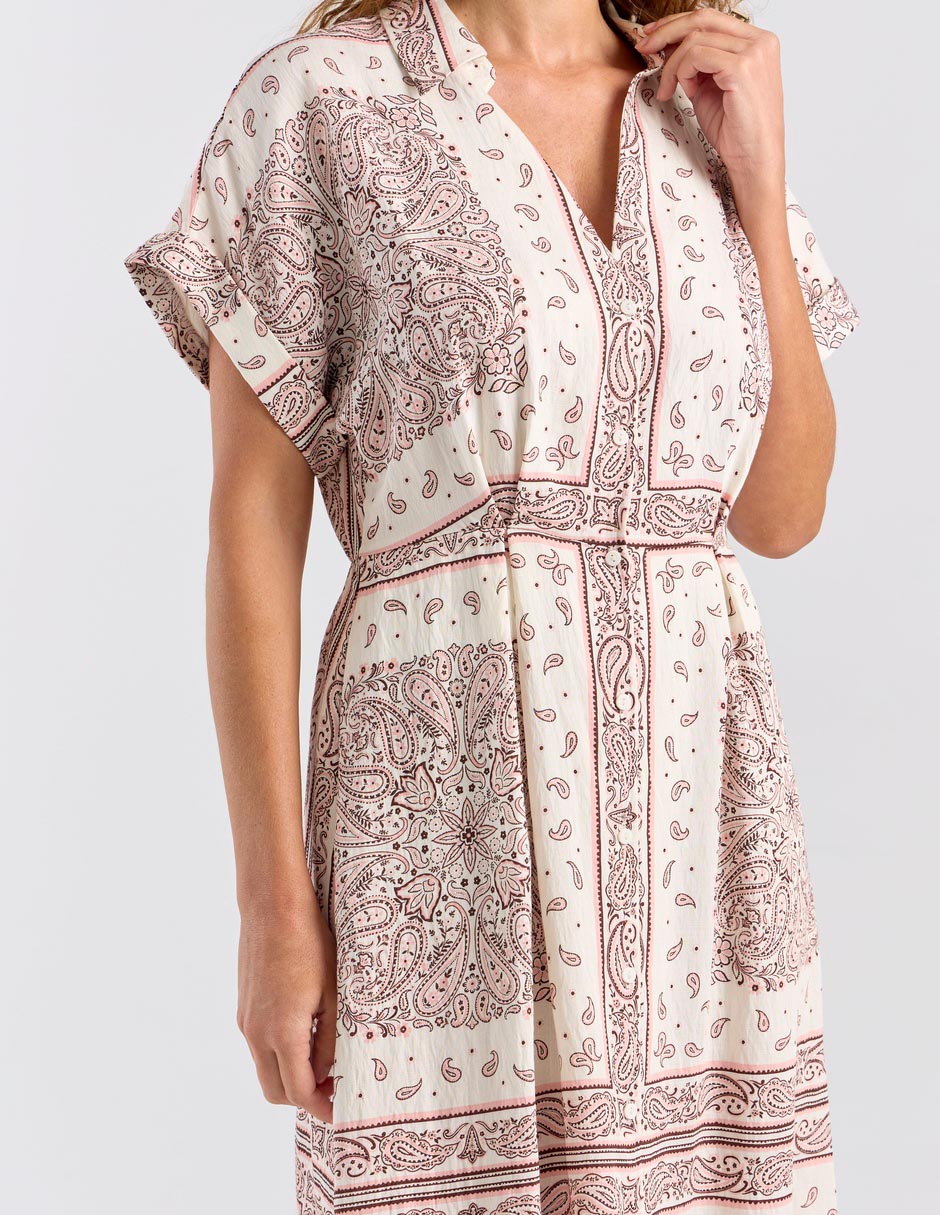 Vestido midi casual para mujer 5