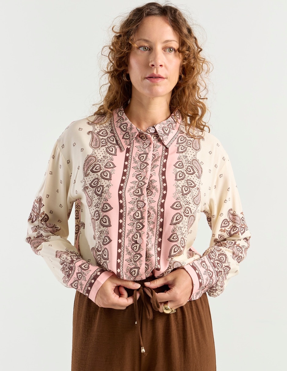 Blusa manga larga para mujer Blusa manga larga para mujer