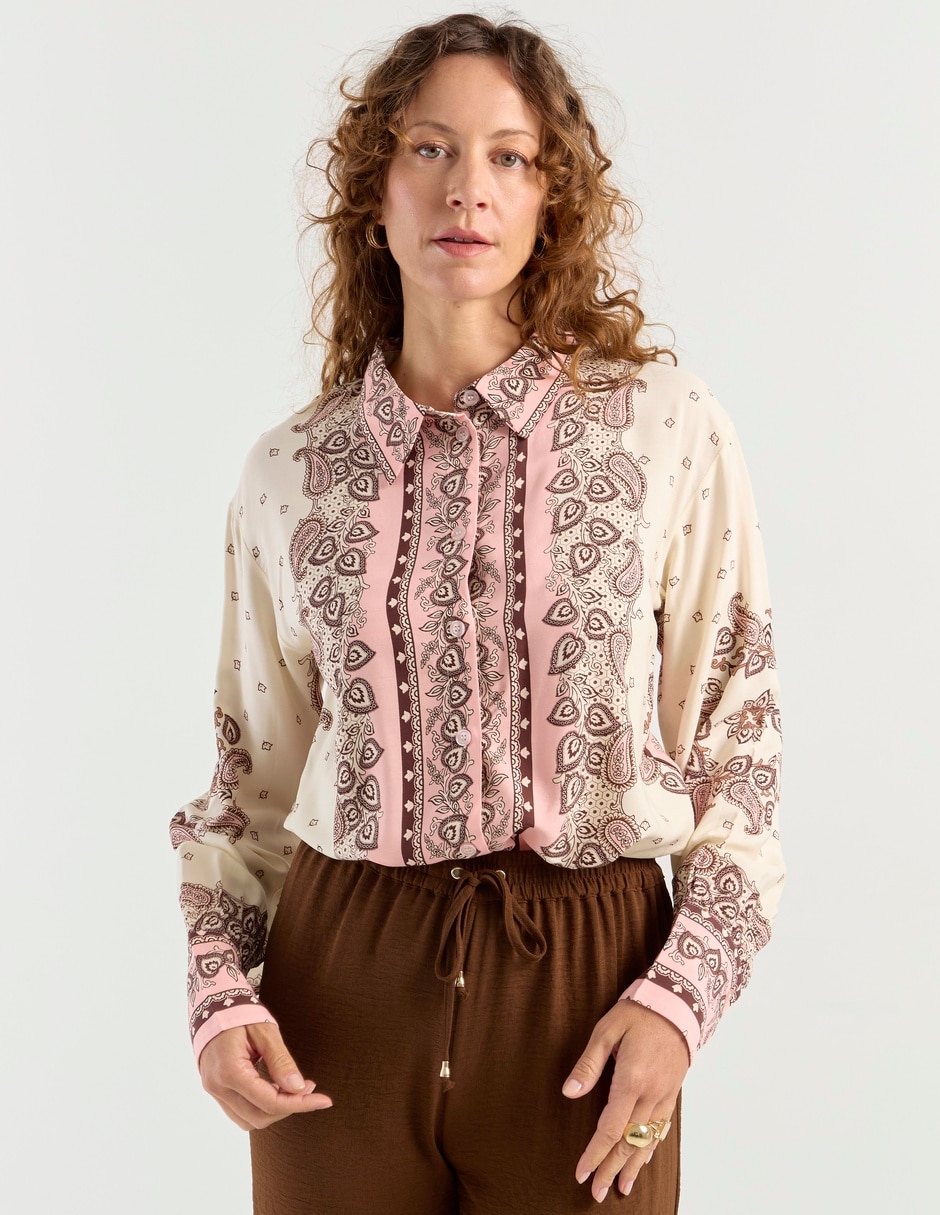 Blusa manga larga para mujer 2