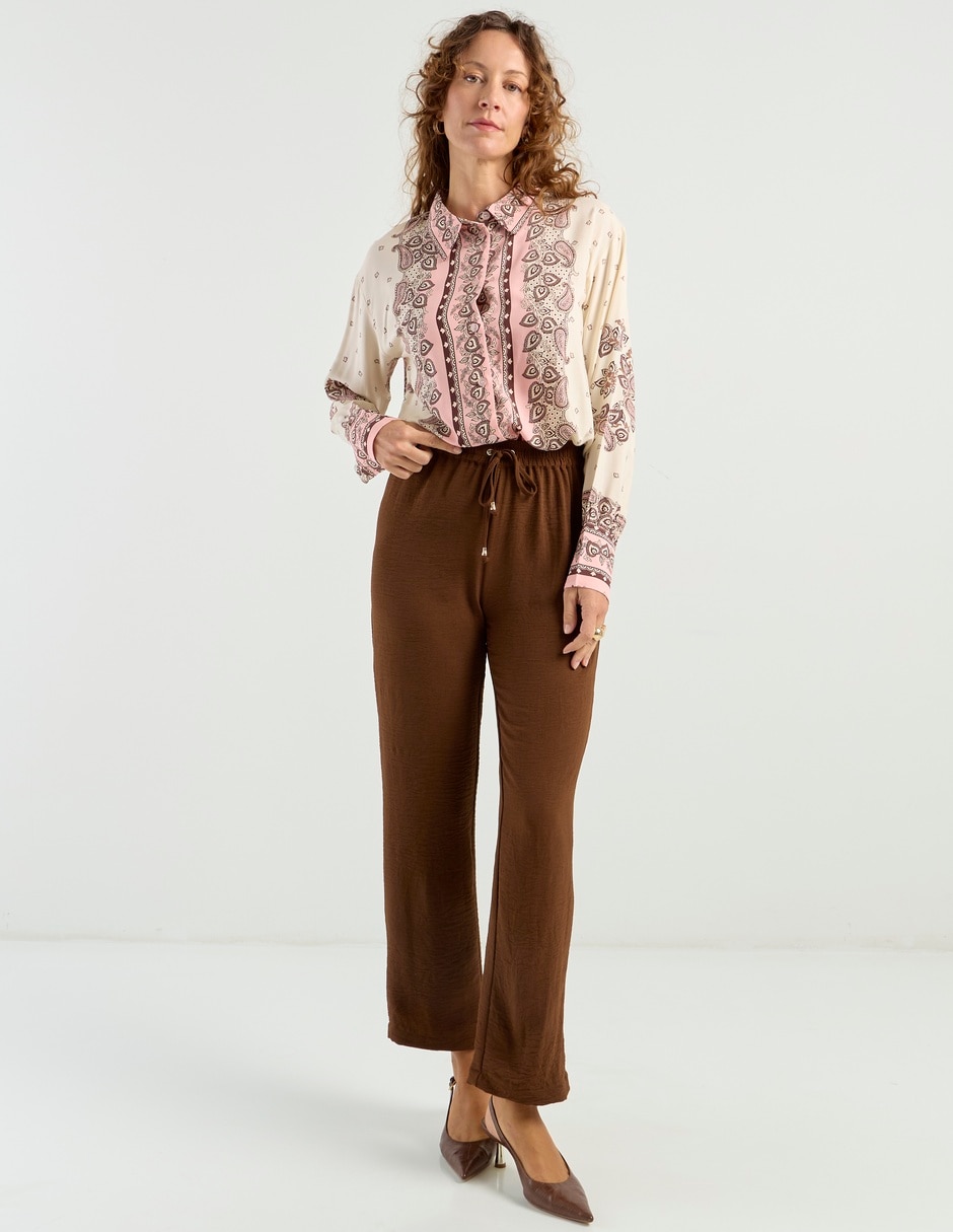 Blusa manga larga para mujer 3
