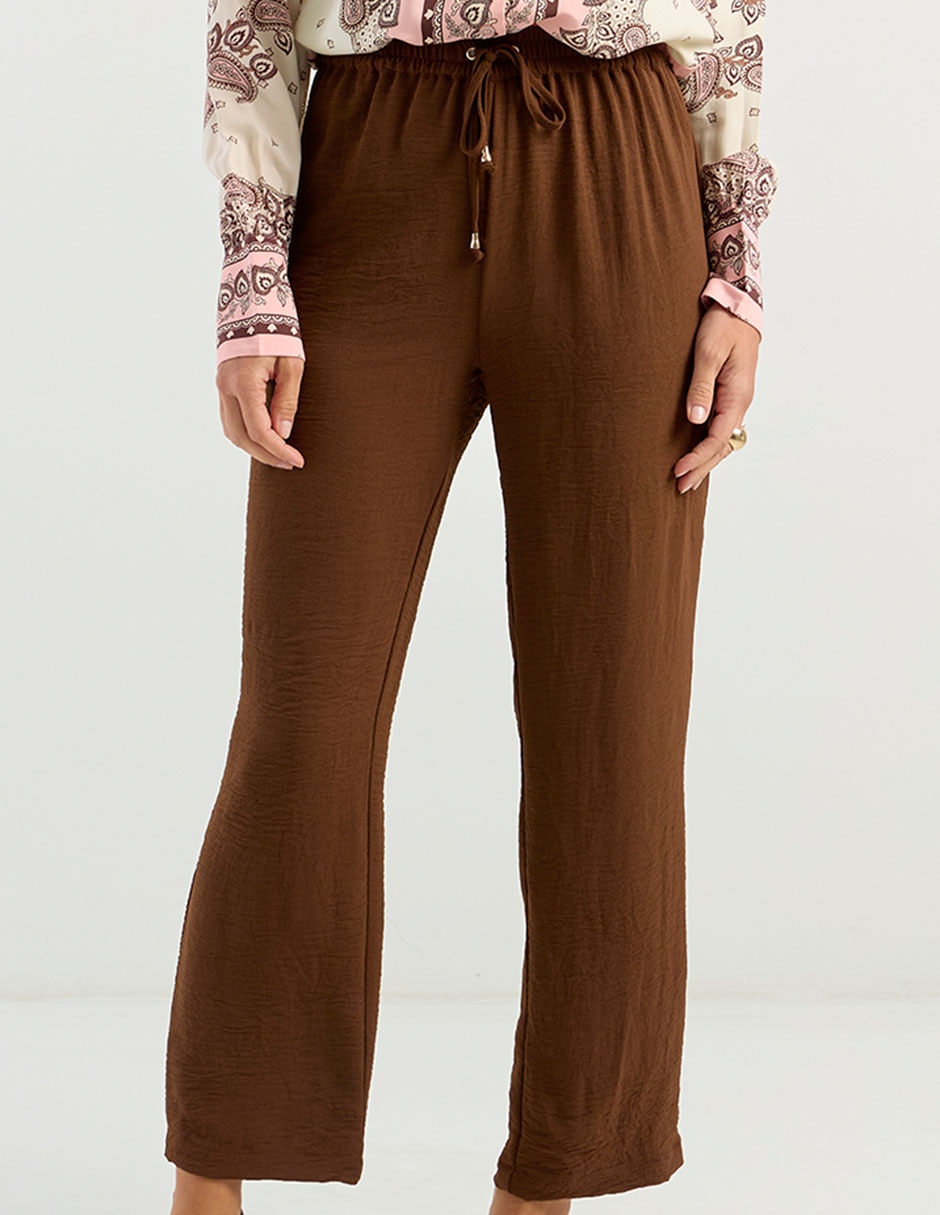 Pantalón relaxed slim para mujer 5