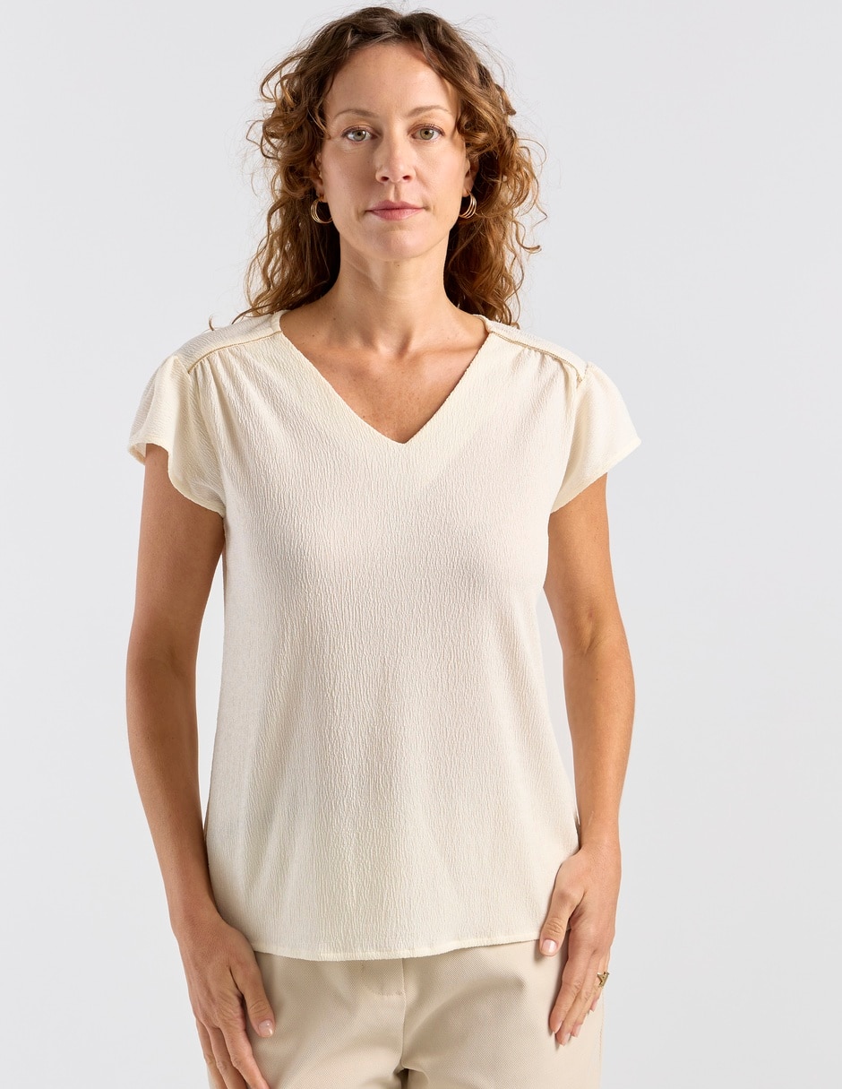 Blusa manga corta para mujer Blusa manga corta para mujer