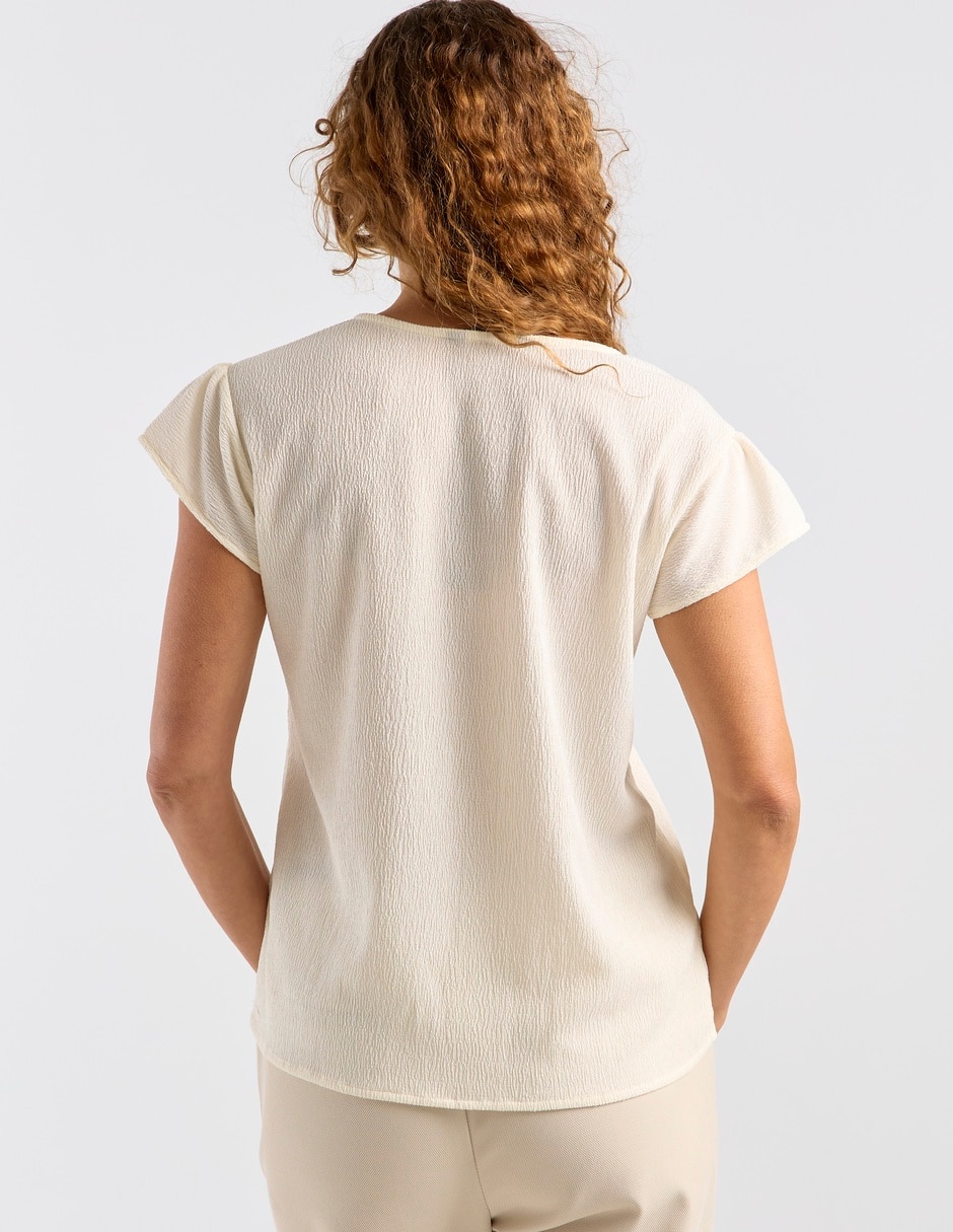 Blusa La Mode manga corta para mujer 6