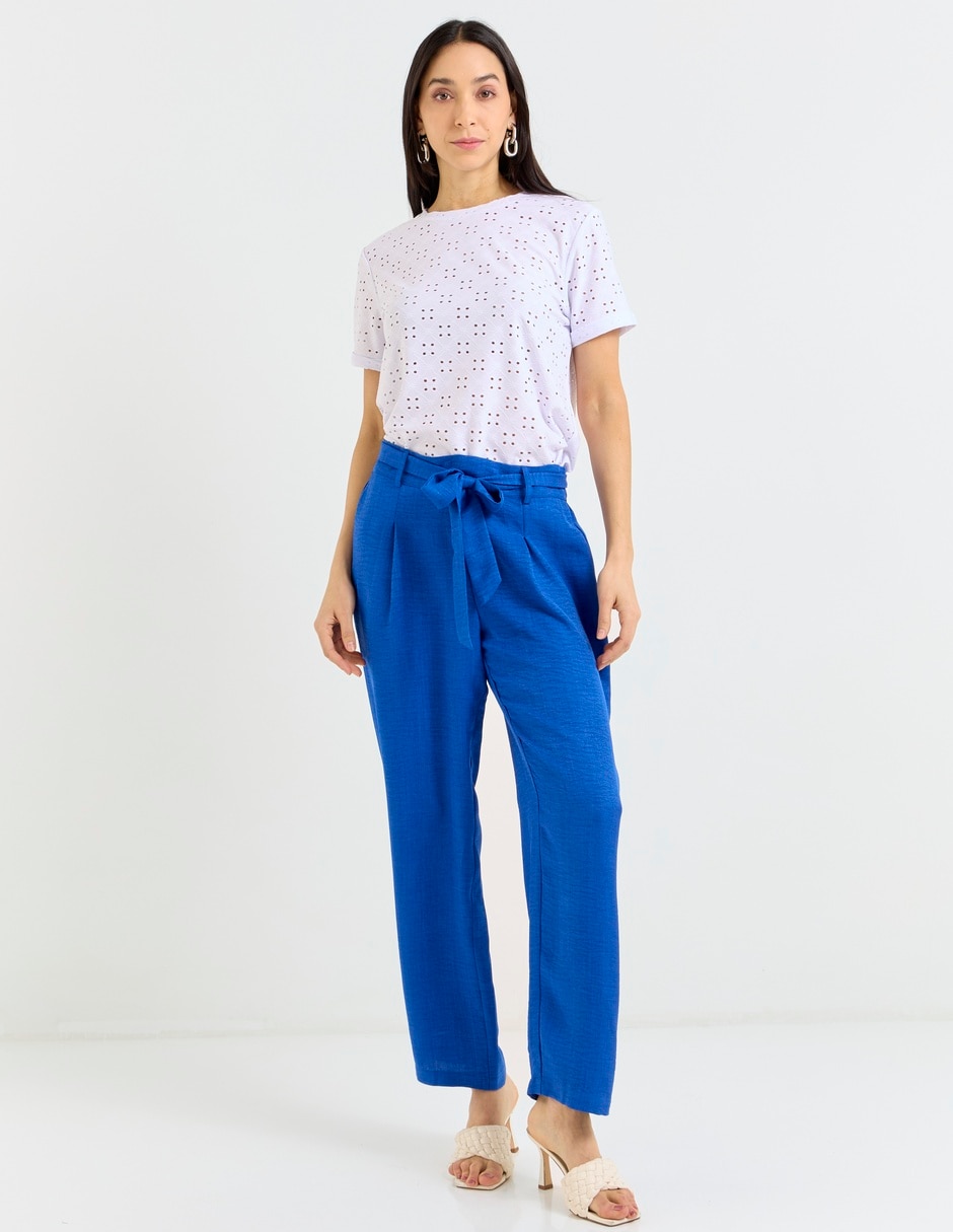 PLAYERA LA MODE, CH, BLANCO LISO LMTX26