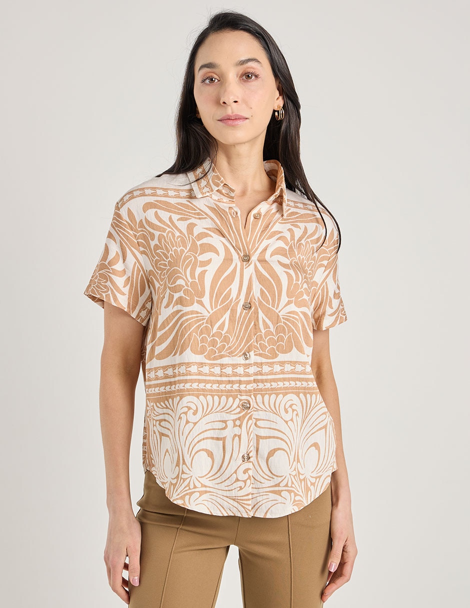 Blusa manga corta para mujer Blusa manga corta para mujer