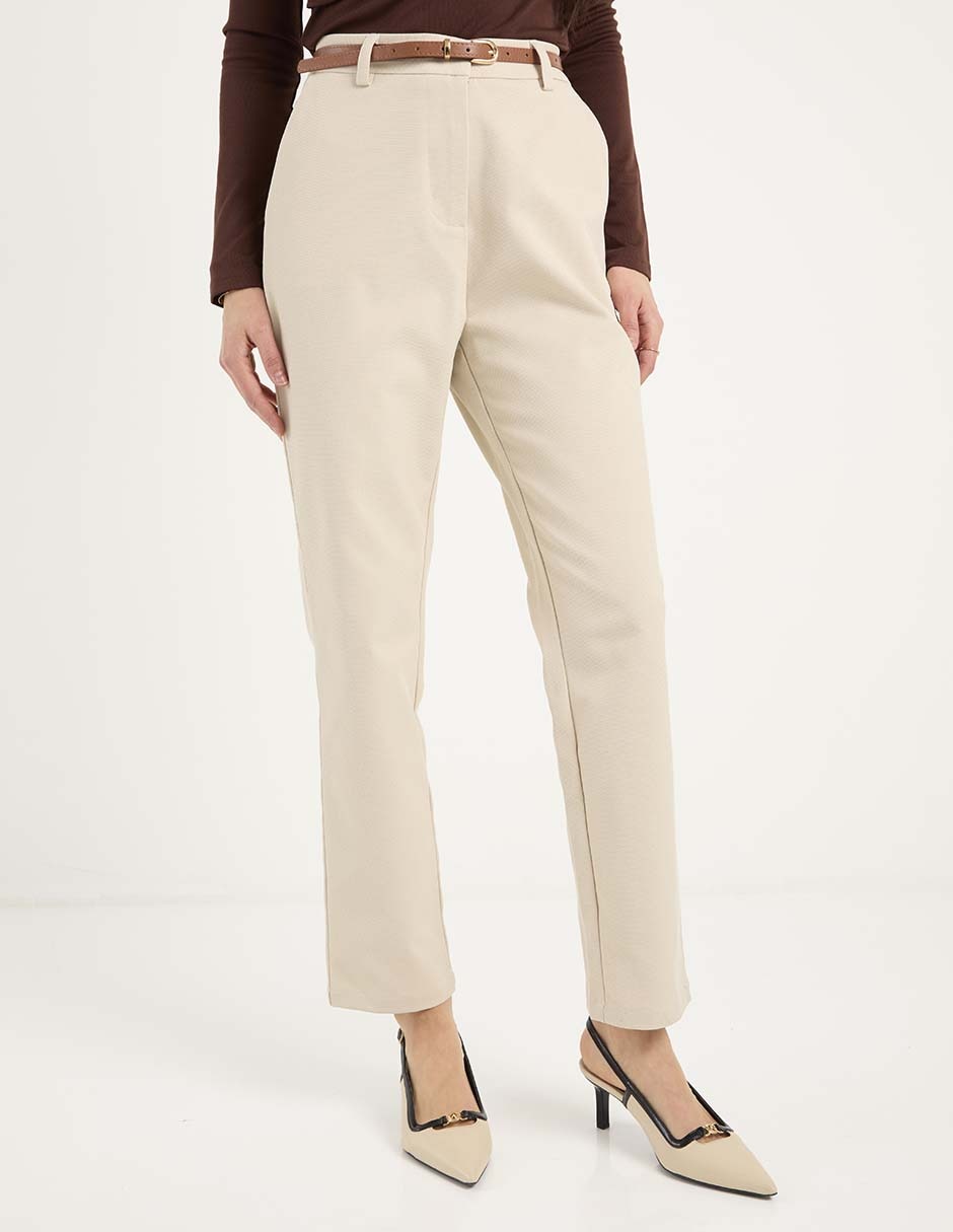 Pantalón de vestir slim para mujer Pantalón de vestir slim para mujer