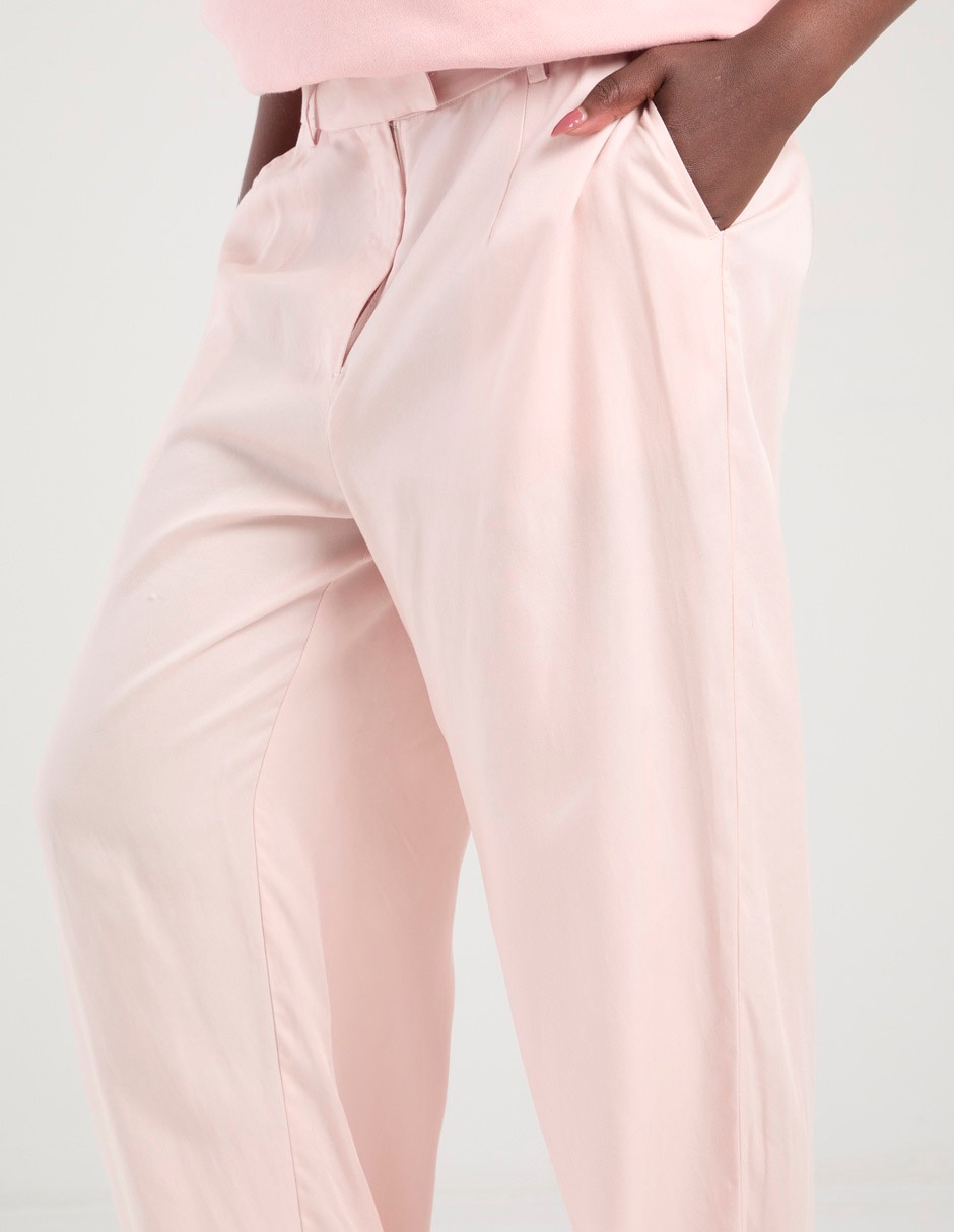 Pantalón relaxed straight para mujer 4