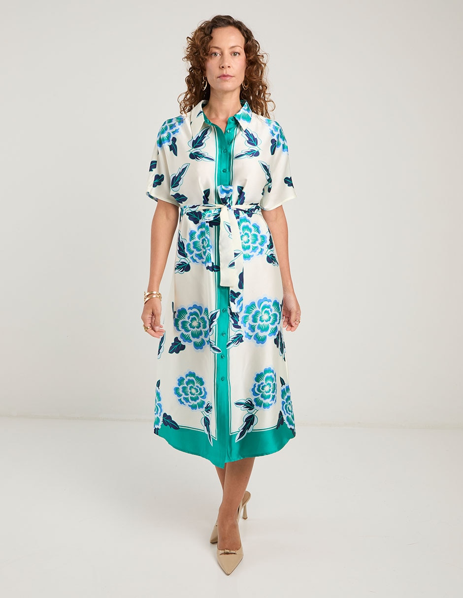 Vestido midi casual para mujer 2