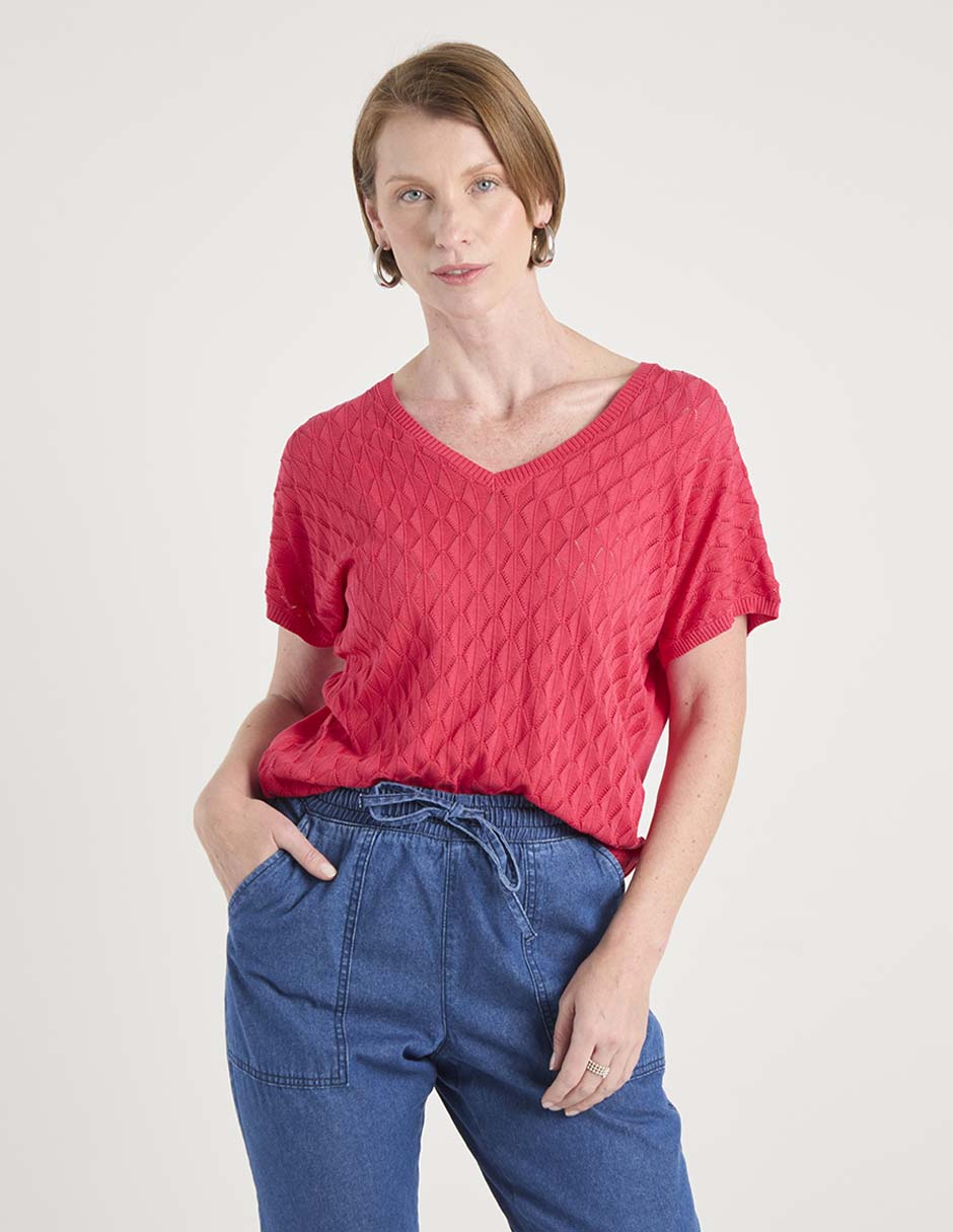 Blusa manga corta para mujer Blusa manga corta para mujer