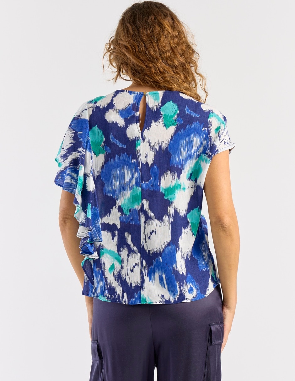 Blusa La Mode manga corta para mujer 6