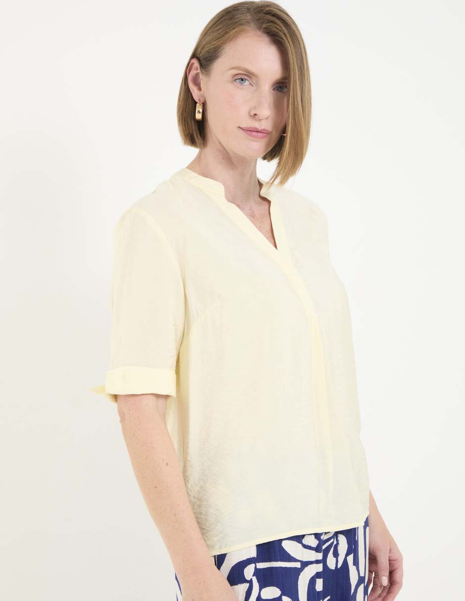 Blusa manga al codo para mujer Blusa manga al codo para mujer