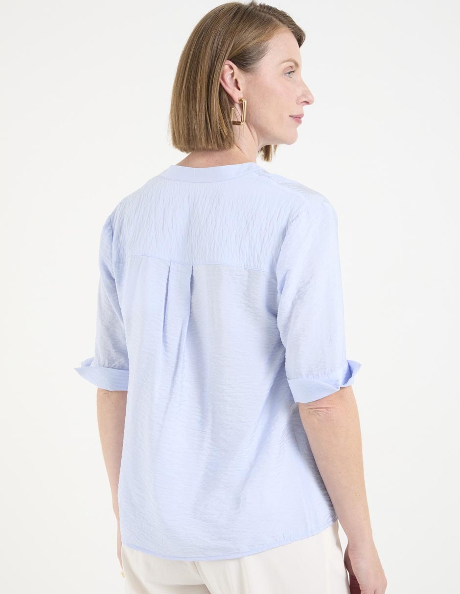 Blusa manga al codo para mujer 2