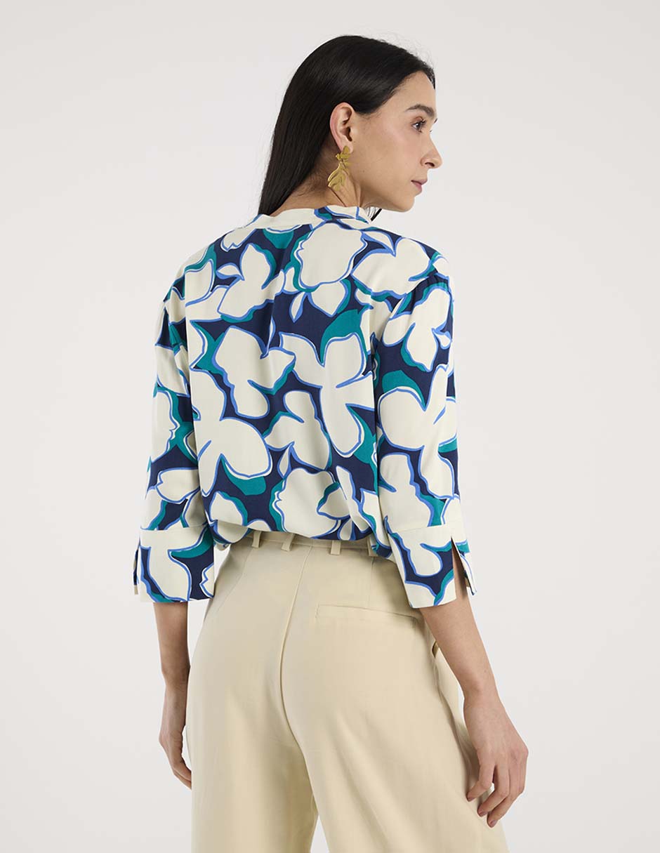 Blusa manga 3/4 para mujer 2