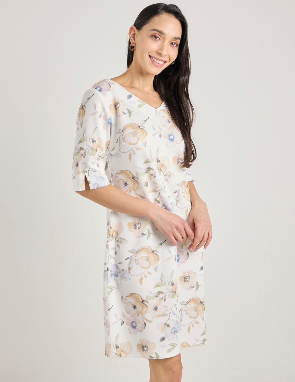 Vestido a la rodilla casual para mujer Vestido a la rodilla casual para mujer