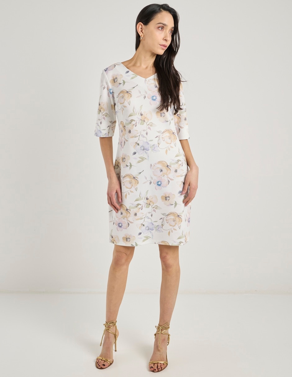 Vestido a la rodilla casual para mujer 3