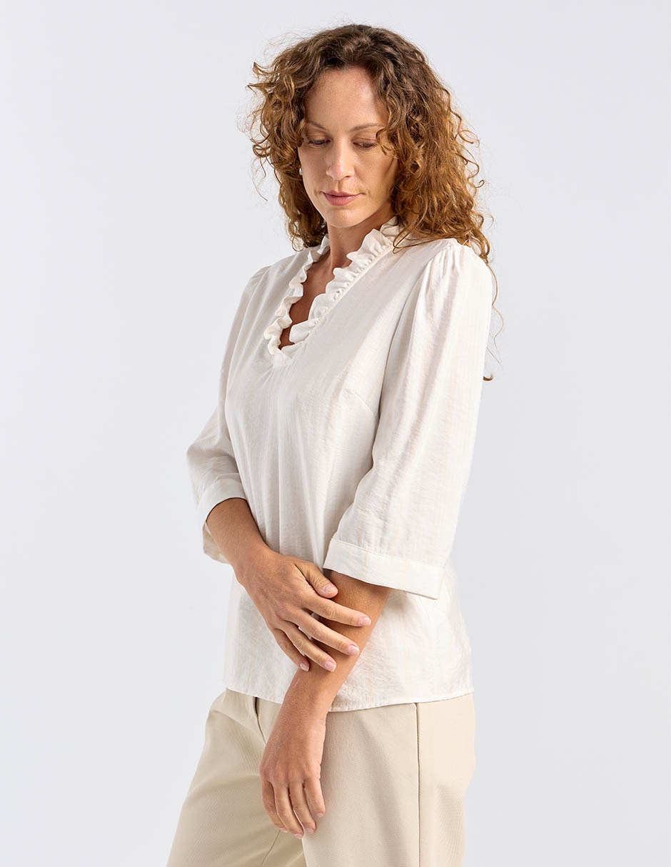 Blusa manga larga para mujer 2