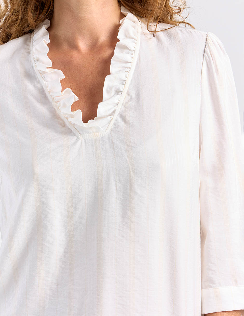 Blusa manga larga para mujer 4