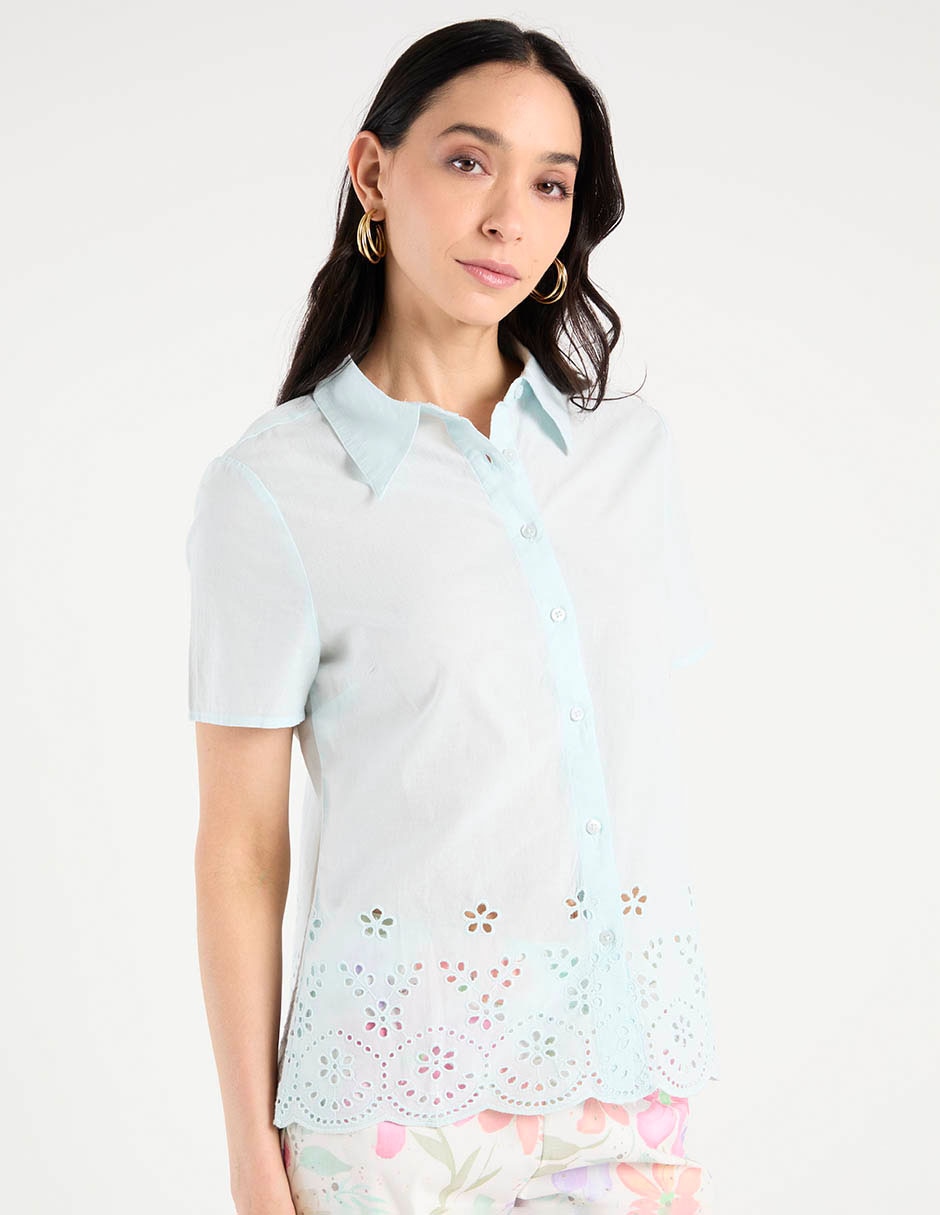 Blusa manga corta para mujer Blusa manga corta para mujer