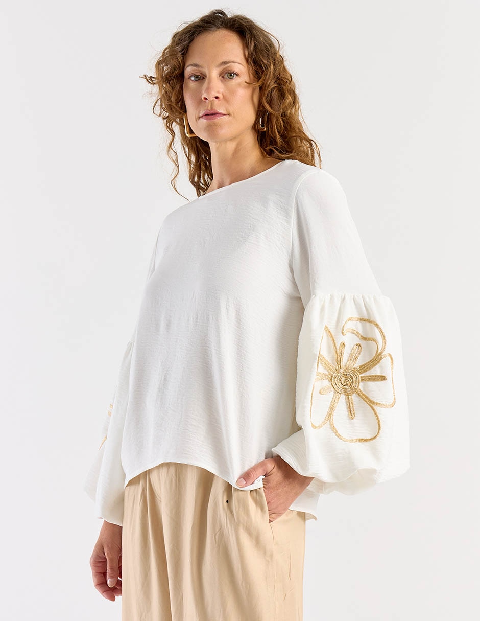 Blusa La Mode manga larga para mujer 2