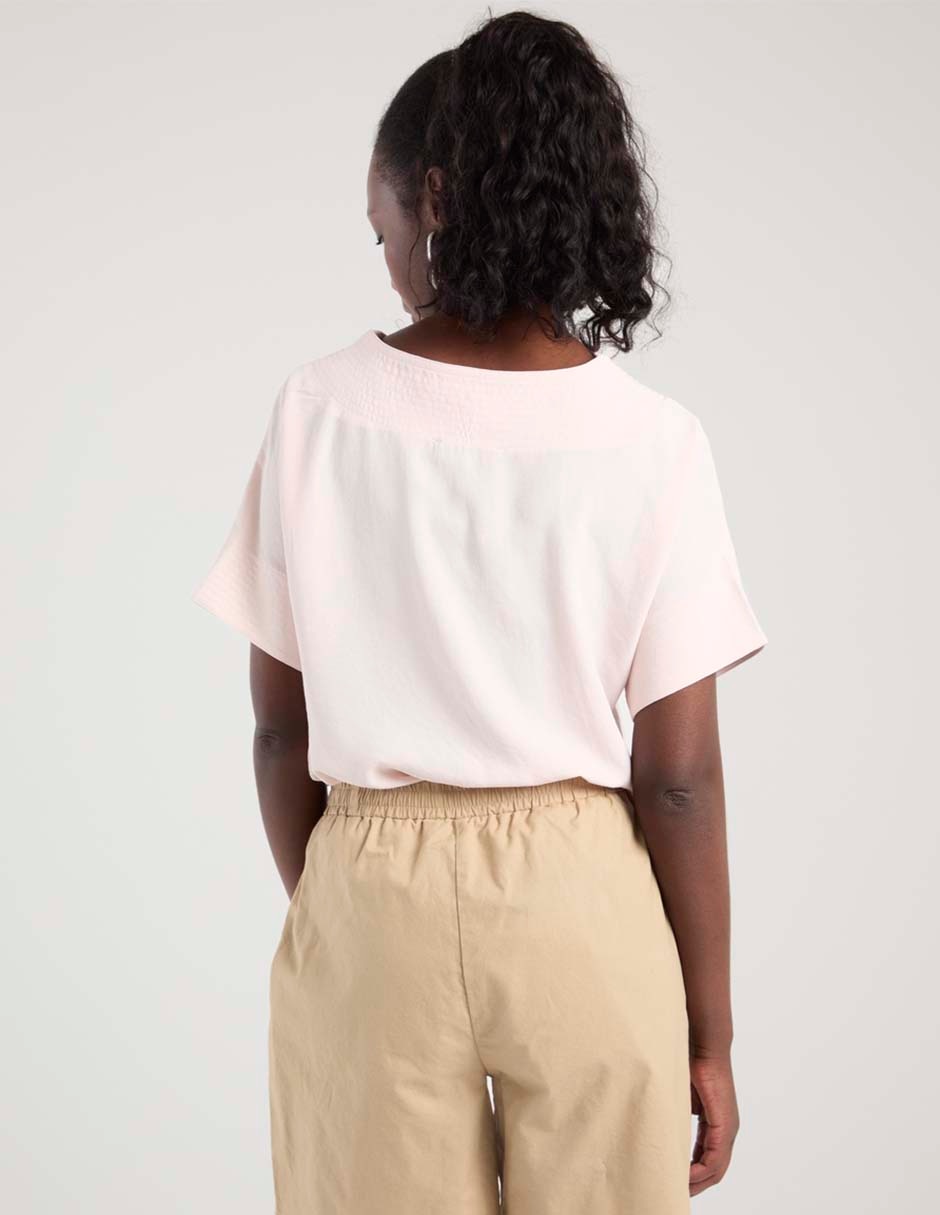 Blusa manga corta para mujer 2