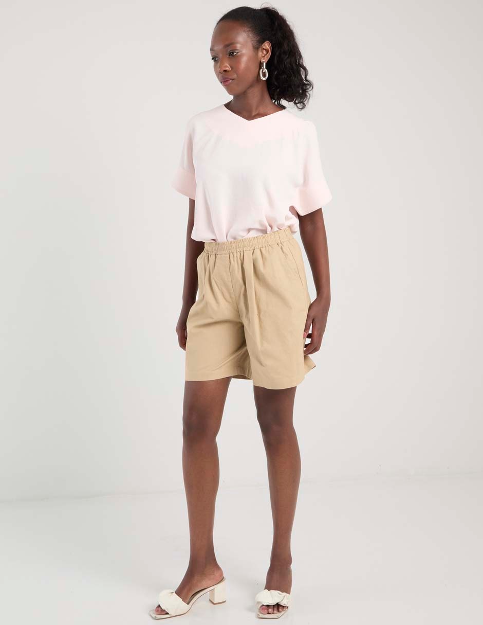 Blusa manga corta para mujer 3