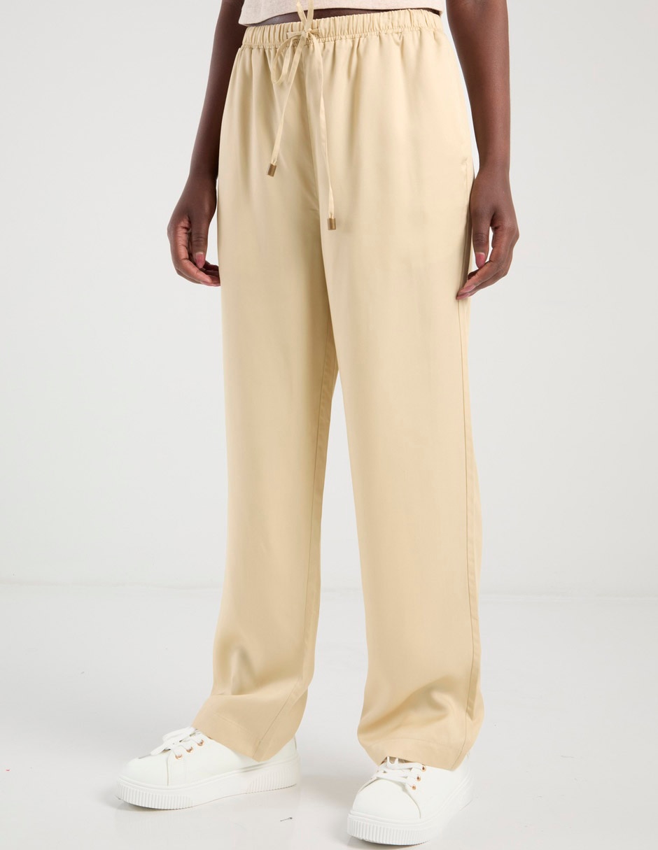 Pantalón relaxed straight para mujer Pantalón relaxed straight para mujer