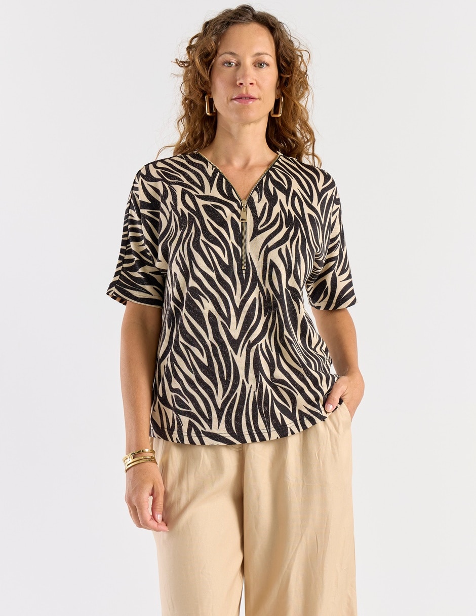 Blusa manga corta para mujer Blusa manga corta para mujer