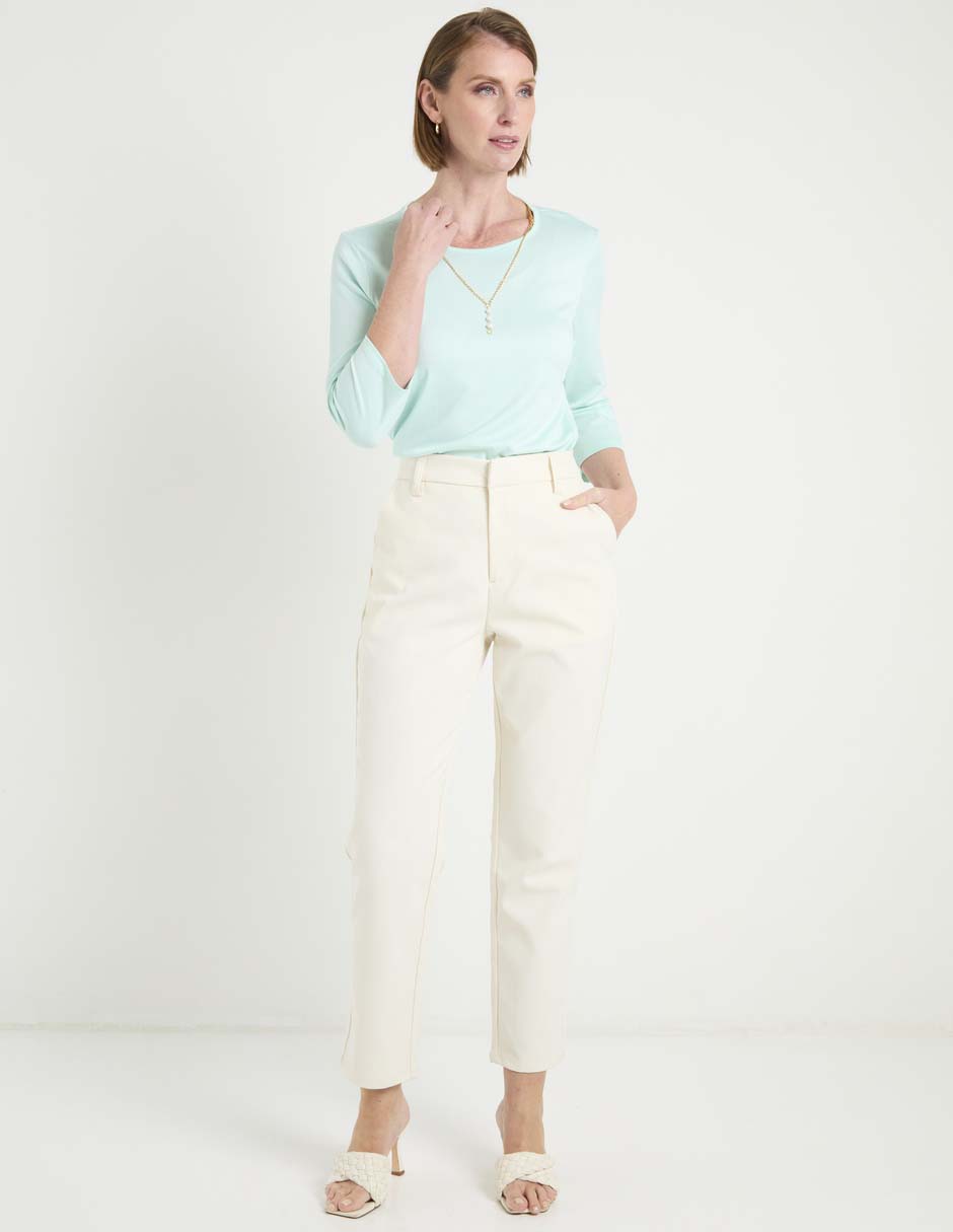 Pantalón chino slim para mujer 3