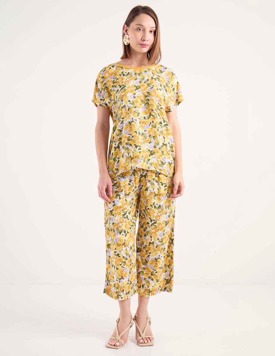 Blusa manga corta para mujer 3