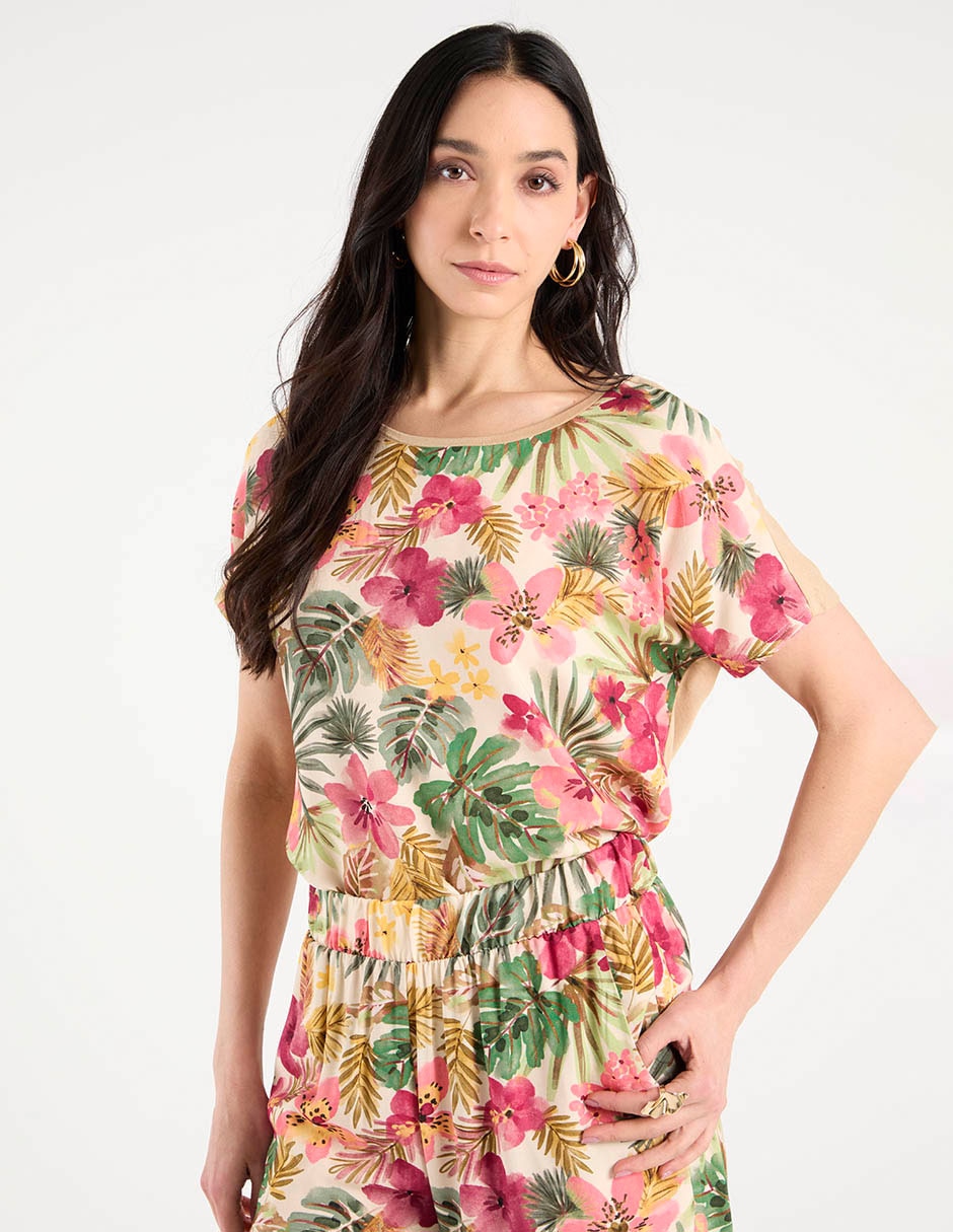 Blusa manga corta para mujer Blusa manga corta para mujer