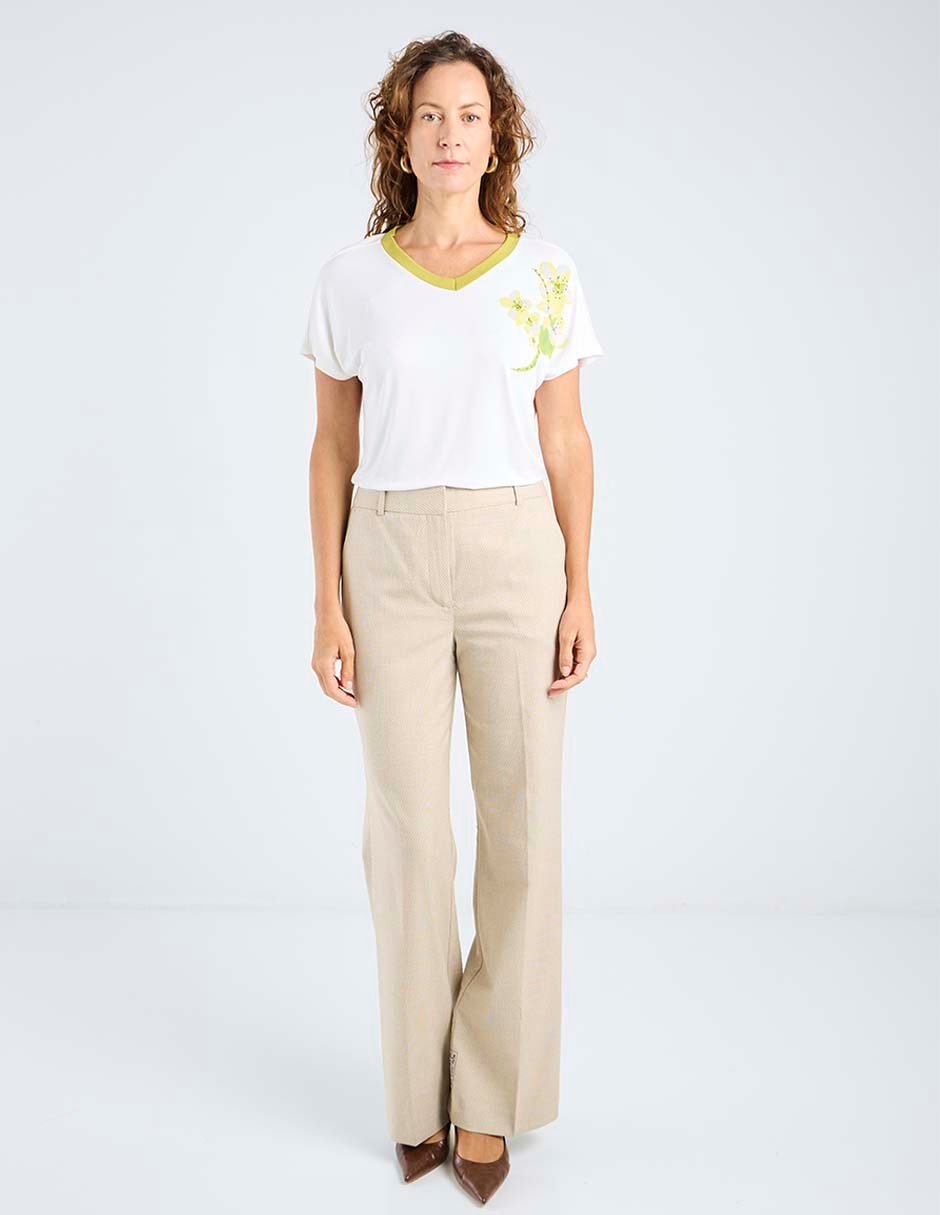 Blusa manga corta para mujer 2