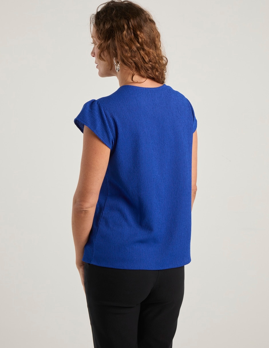 Blusa manga corta para mujer 6