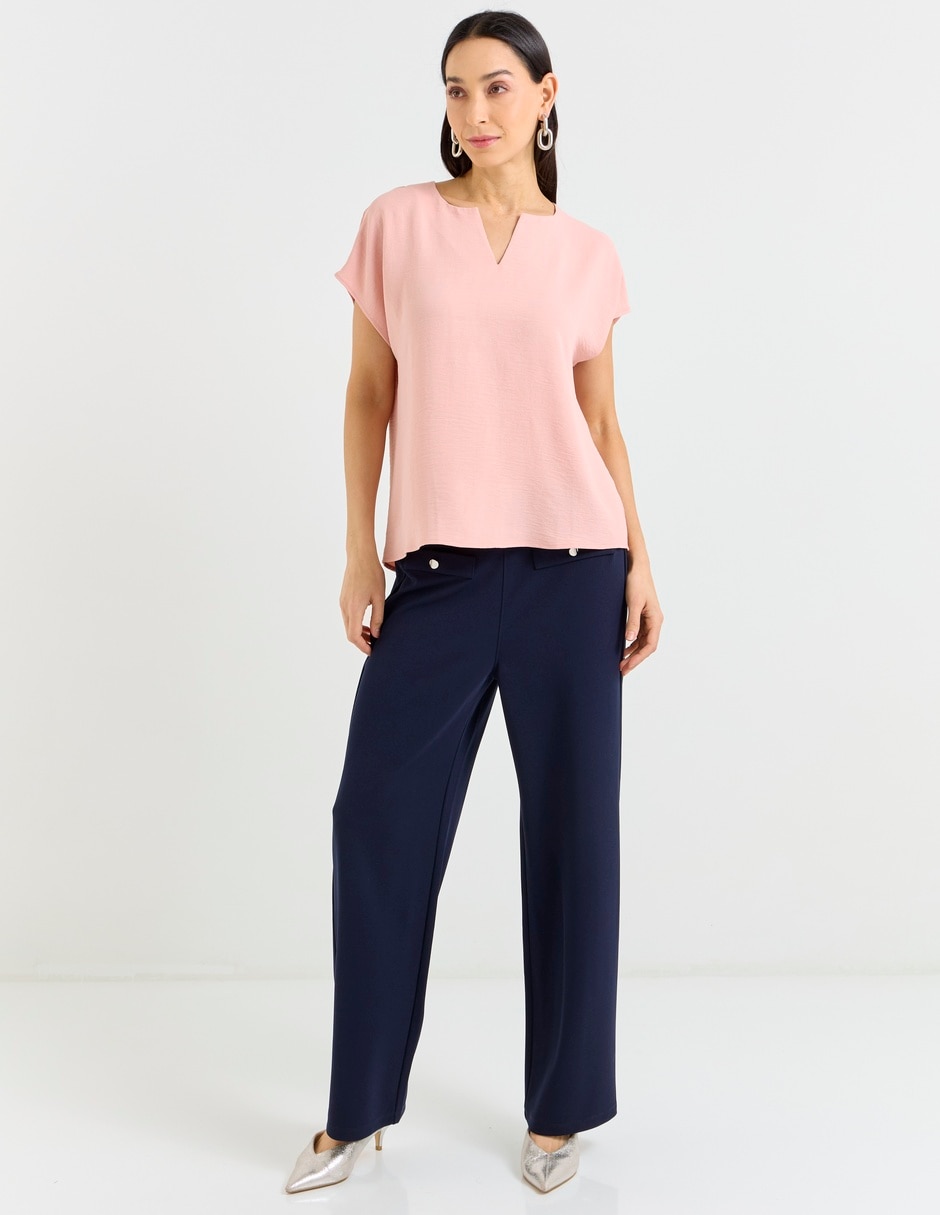 Pantalón de vestir regular para mujer 3