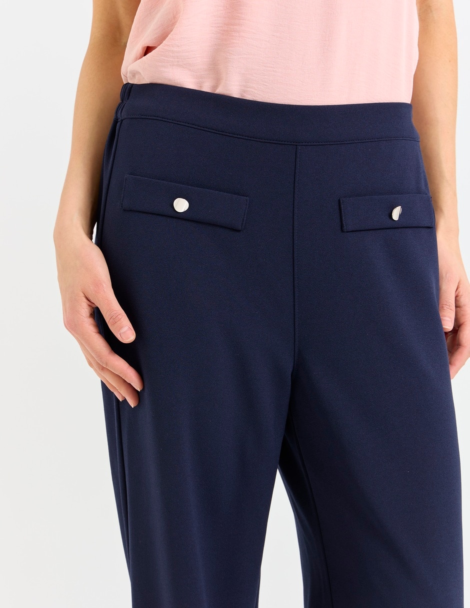 Pantalón de vestir regular para mujer 4