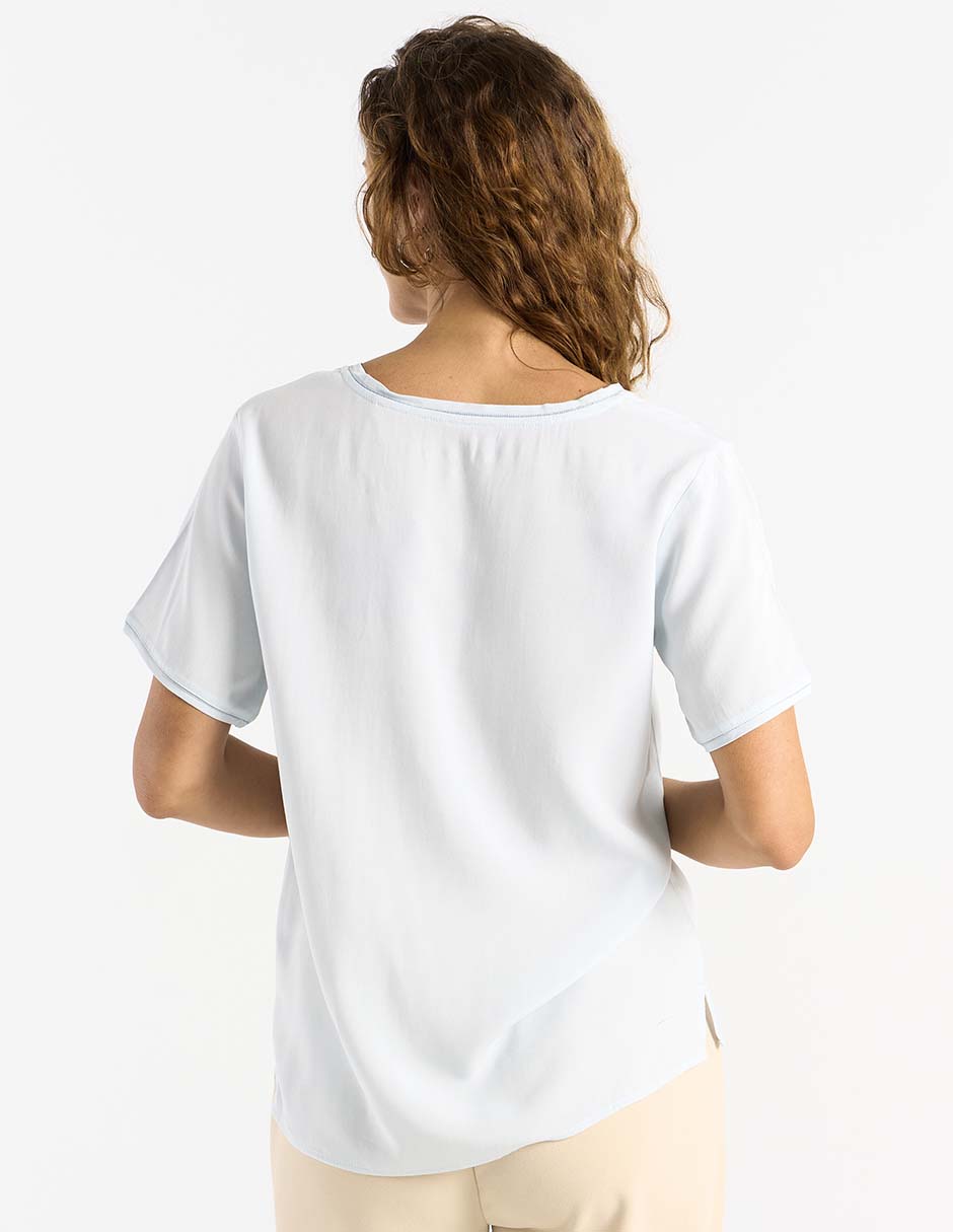Blusa manga corta para mujer 2