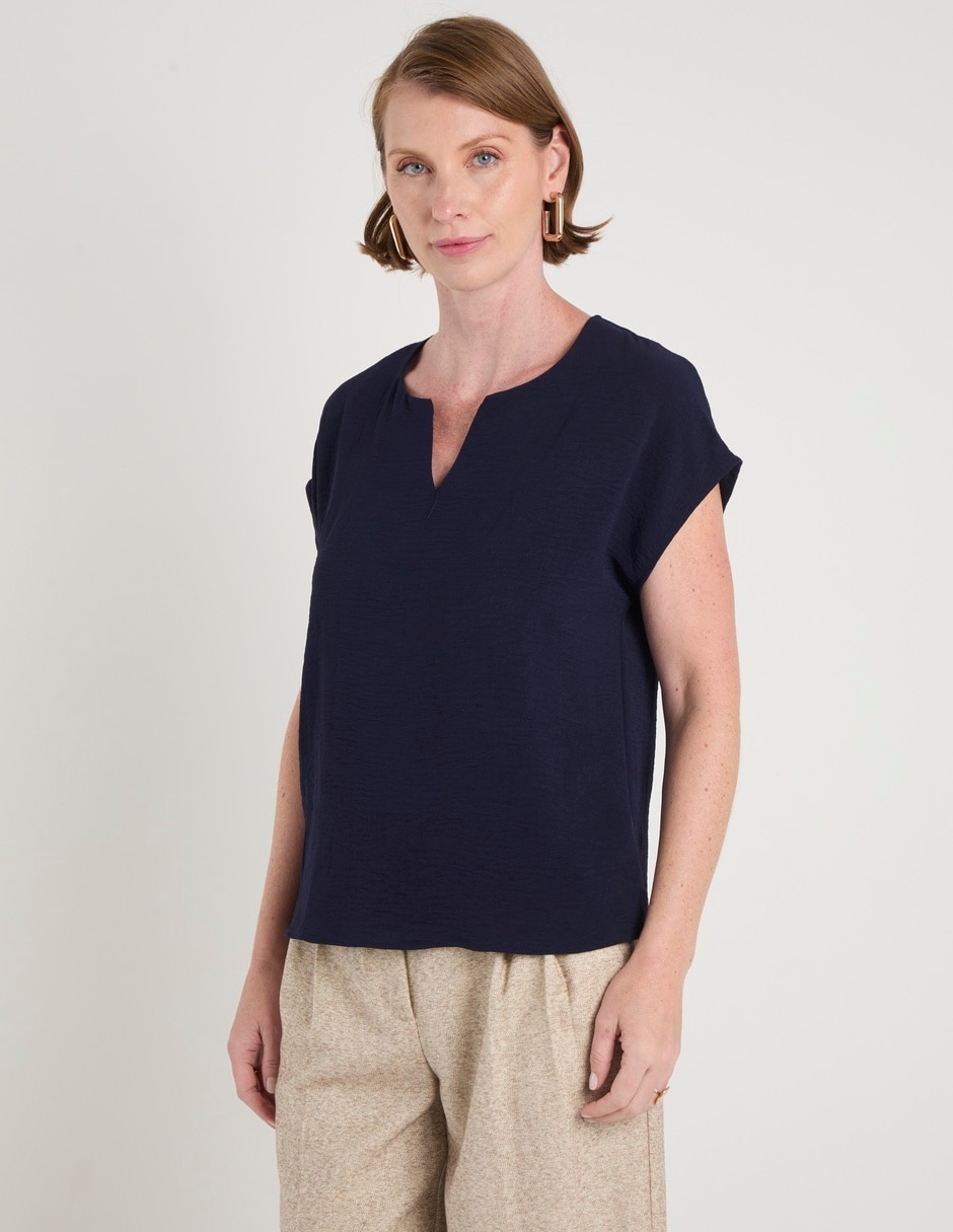 Blusa manga corta para mujer Blusa manga corta para mujer