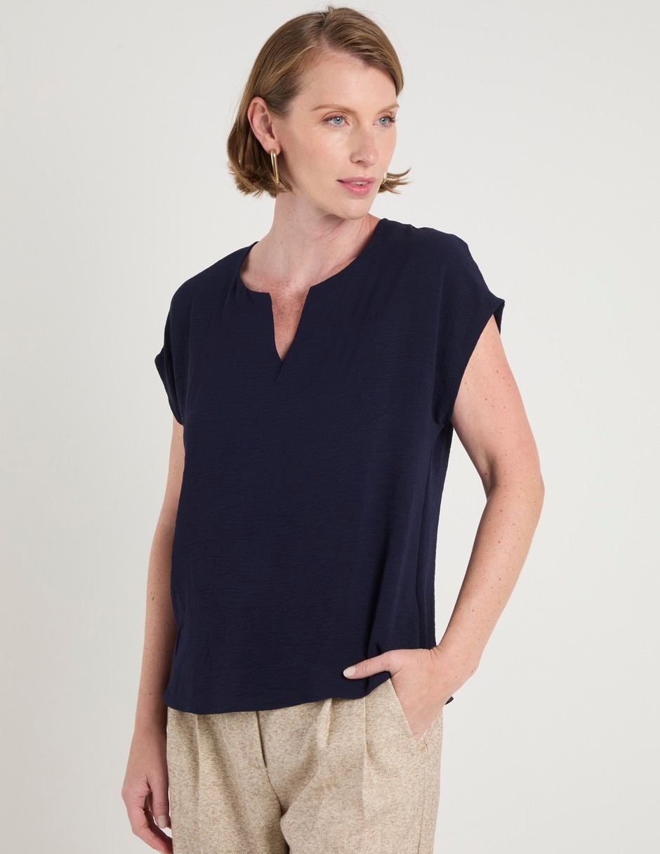 Blusa La Mode manga corta para mujer 2