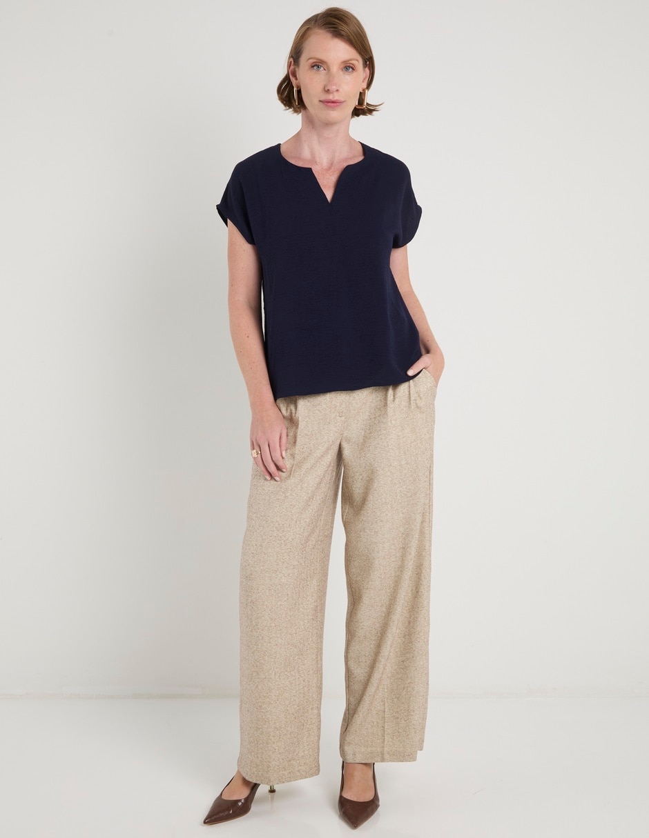Blusa La Mode manga corta para mujer 3