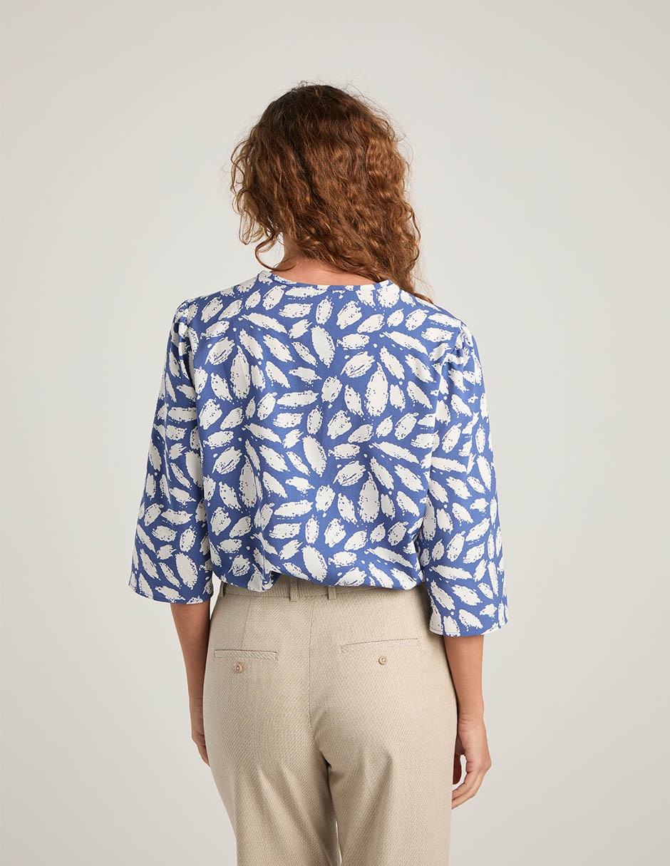 Blusa manga 3/4 para mujer 6