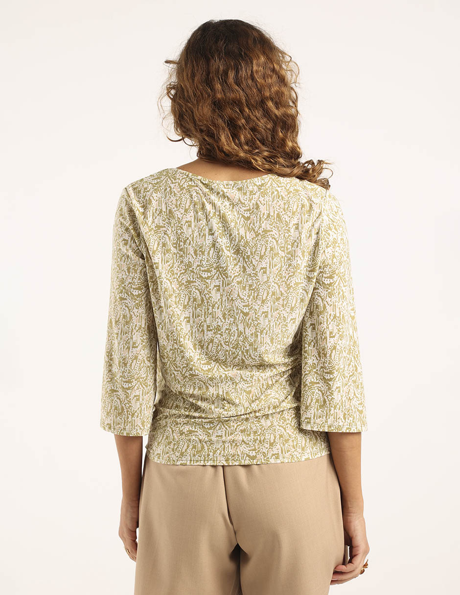 Blusa manga 3/4 para mujer 6