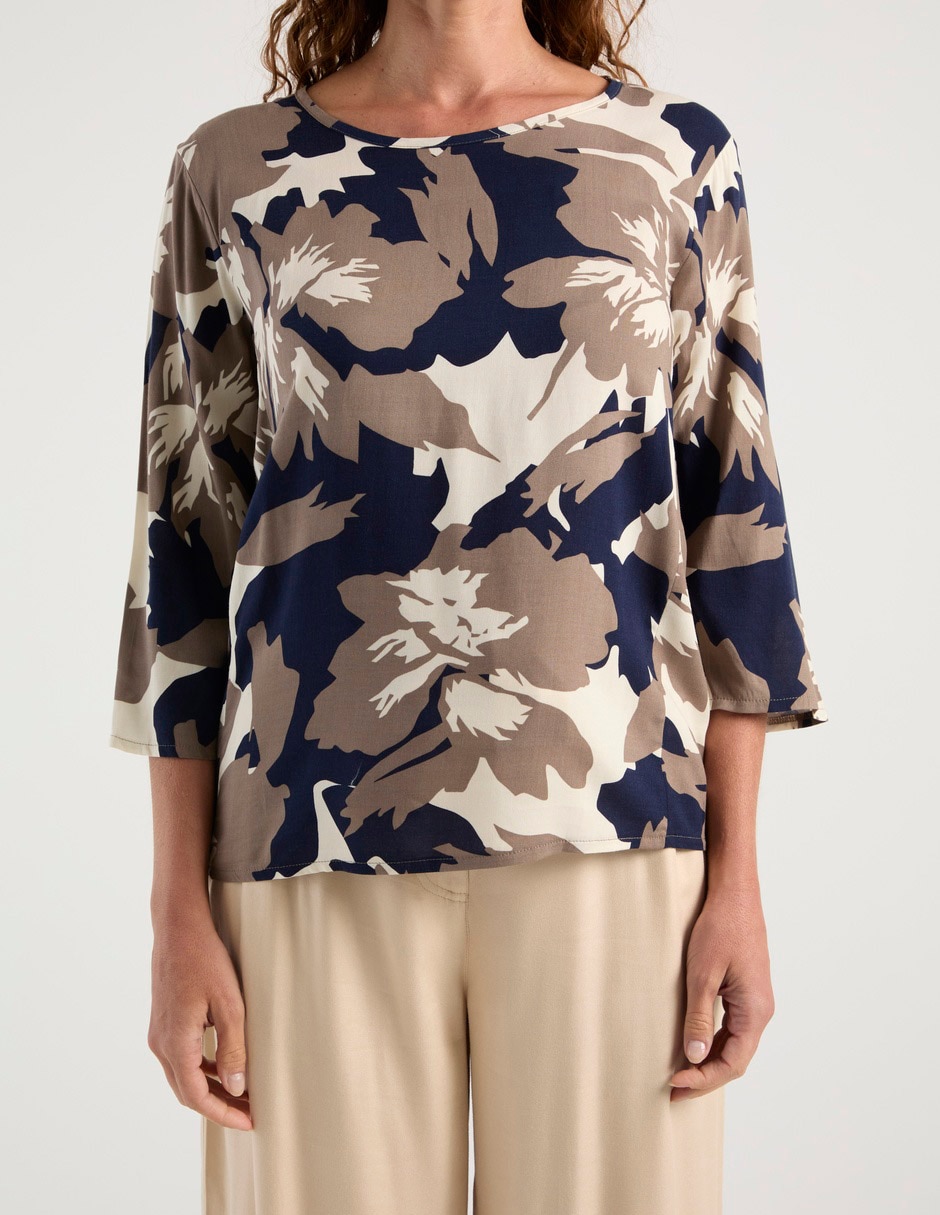 Blusa manga 3/4 para mujer 7
