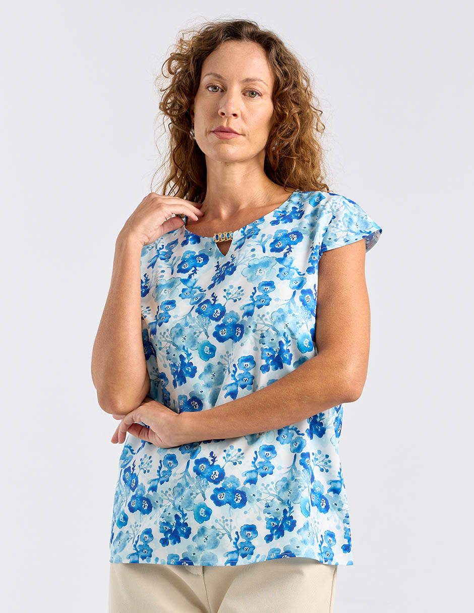 Blusa manga corta para mujer Blusa manga corta para mujer