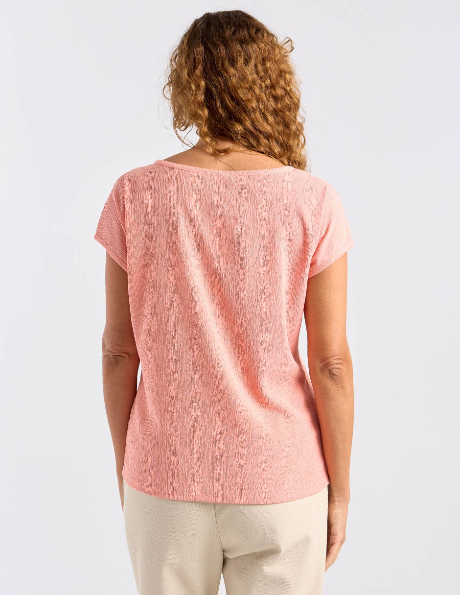 Blusa manga corta para mujer 6