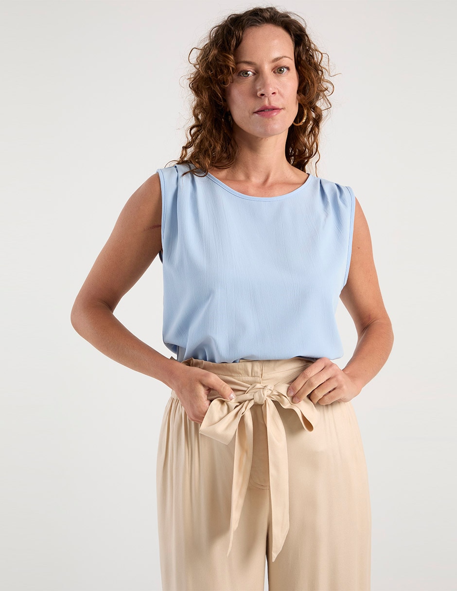 Blusa manga corta para mujer 2