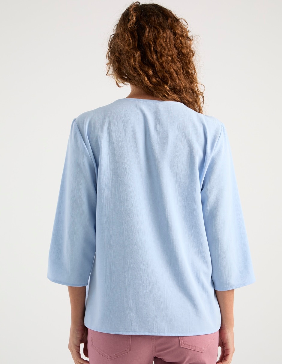 Blusa manga 3/4 para mujer 6