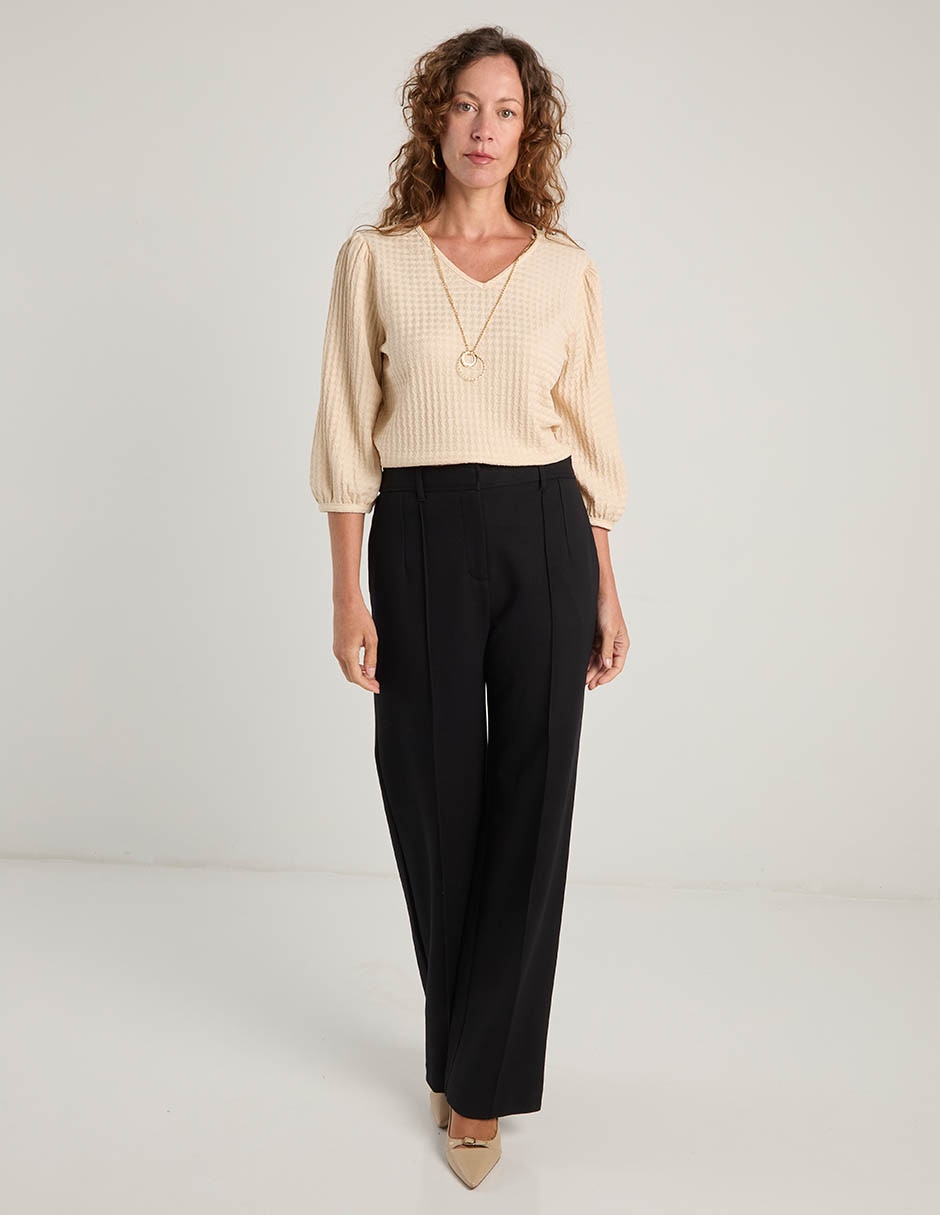 Blusa manga 3/4 para mujer 3