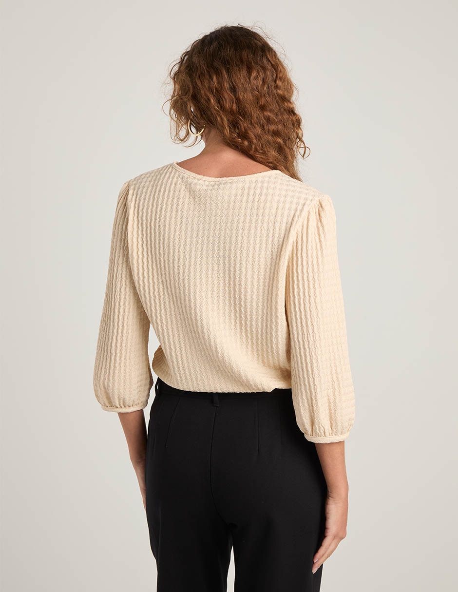 Blusa manga 3/4 para mujer 6