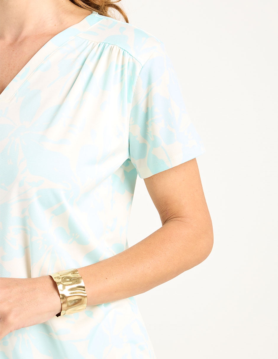 Blusa La Mode manga corta para mujer 5
