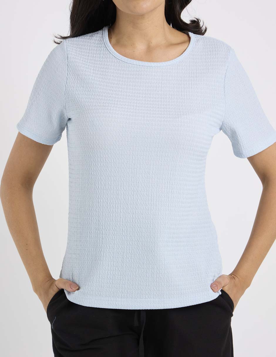 Blusa manga corta para mujer 4