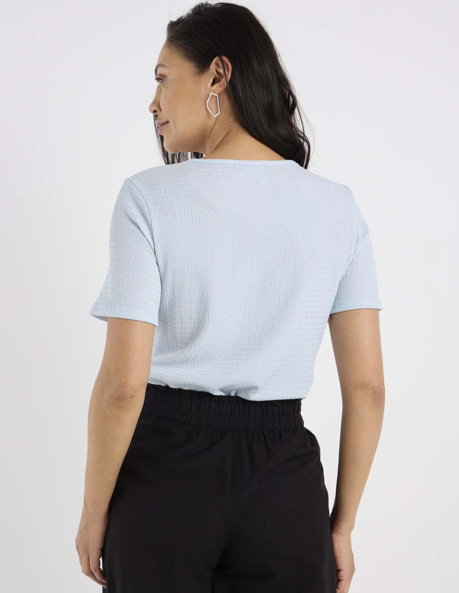 Blusa manga corta para mujer 7